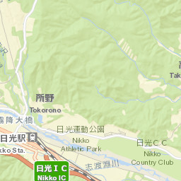 Nikkō Street Map