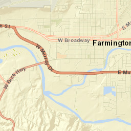 874 N Municipal Dr Farmington NM Street Map