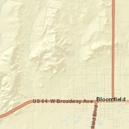 Bloomfield Street Map