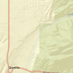 Questa Street Map