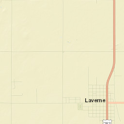 Laverne Street Map