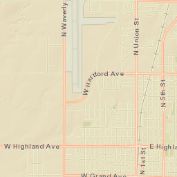 Ponca City Street Map