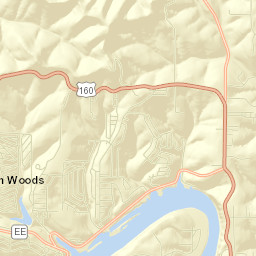 Merriam Woods Street Map