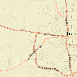 Springfield Road, Franklin, KY 42134, USA Street Map