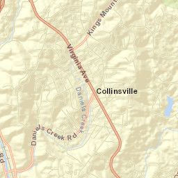 Collinsville Street Map
