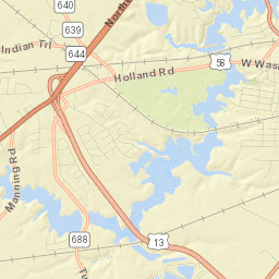 City of Suffolk Street Map