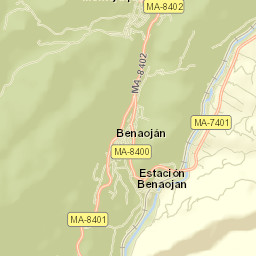 Montejaque Street Map