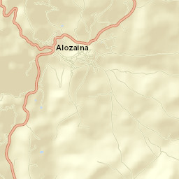 Alozaina Street Map