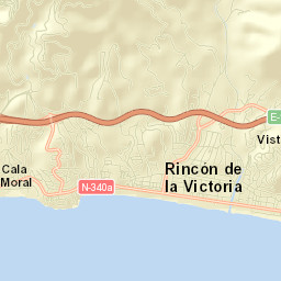 Rincón de la Victoria Street Map