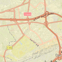 Bab Ezzouar Street Map