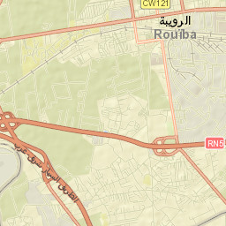 Rouiba Street Map