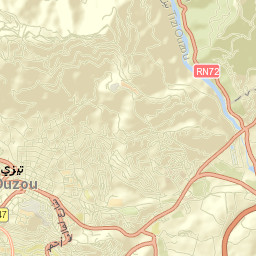Tizi Ouzou Street Map