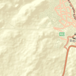 Béja Street Map