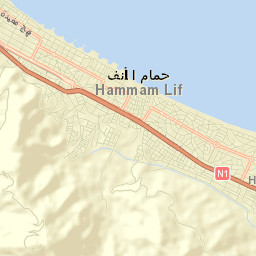 Hammam-Lif Street Map