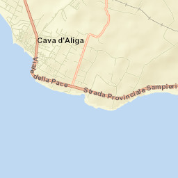 Cava d'Aliga Street Map