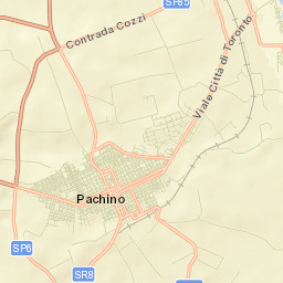 Pachino Street Map