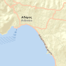Adámas Street Map