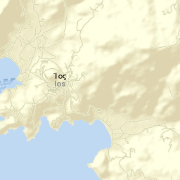 Íos Street Map