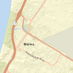 Marina Street Map