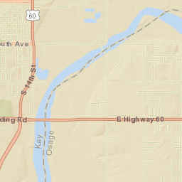 U.S. 60, Ponca City, OK 74604, USA Street Map