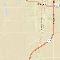 235 North Pecan Street, Nowata, OK 74048 Street Map