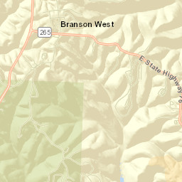 MO-265 Branson West MO 65737 Street Map