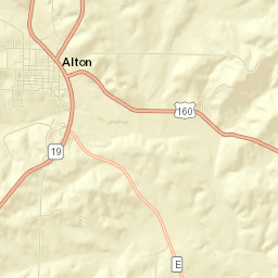 Alton Street Map