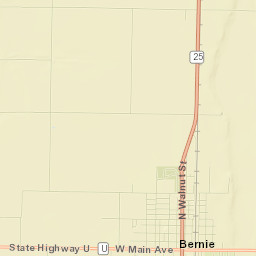 Bernie Street Map