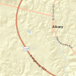 Albany Street Map