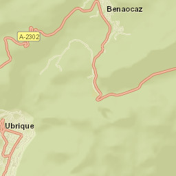 Ubrique Street Map