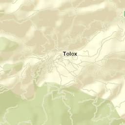 Tolox Street Map