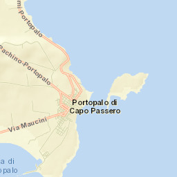 Portopalo di Capo Passero Street Map