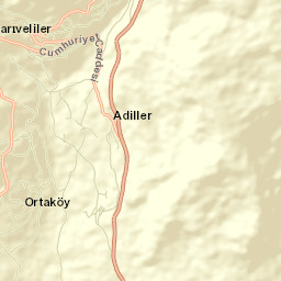 Sarıveliler Street Map