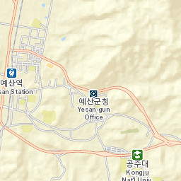 Yesan Street Map
