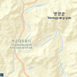 Yeongyang-gun Street Map