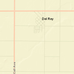 Del Rey Street Map
