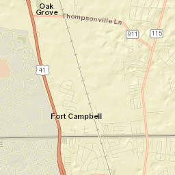 Oak Grove Street Map