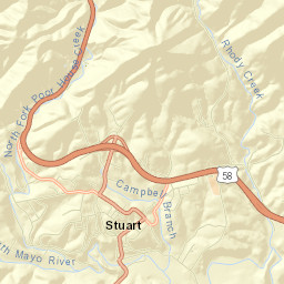 Stuart Street Map