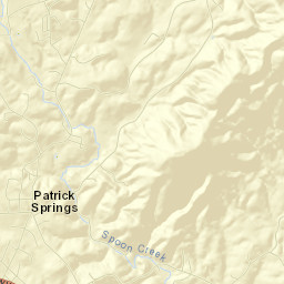 Patrick Springs Street Map