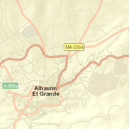 Alhaurín el Grande Street Map
