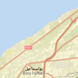 Bou Ismaïl Street Map