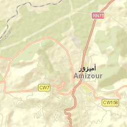 Amizour Street Map