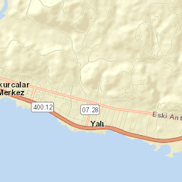 Okurcalar Street Map