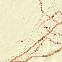 Neka Street Map