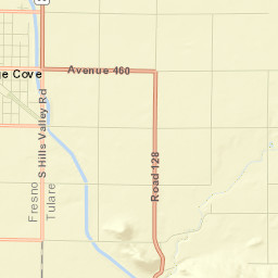 45200-45598 CA-63 Orange Cove CA Street Map