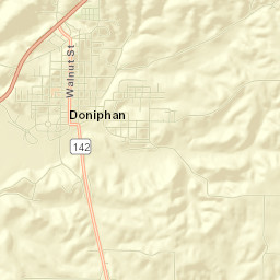 Doniphan Street Map
