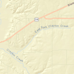 Calloway County Street Map