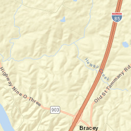Bracey Street Map