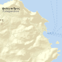 Folégandros Street Map