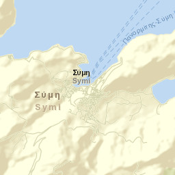Sými Street Map
